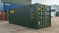 20ft New (One Trip) Container in Green