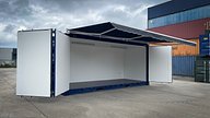 20ft Side Opening Container with Canopy