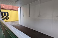 Converted Shipping Container with Electrics