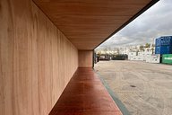 Interior of Ply Lined Side Opener Shipping Container