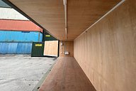 Ply Lined Side Opening Shipping Container