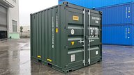 10ft Green Shipping Container