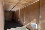 Insulated and Ply Lined Shipping Container with Electrics