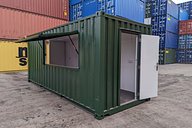 Personnel Door on Shipping Container