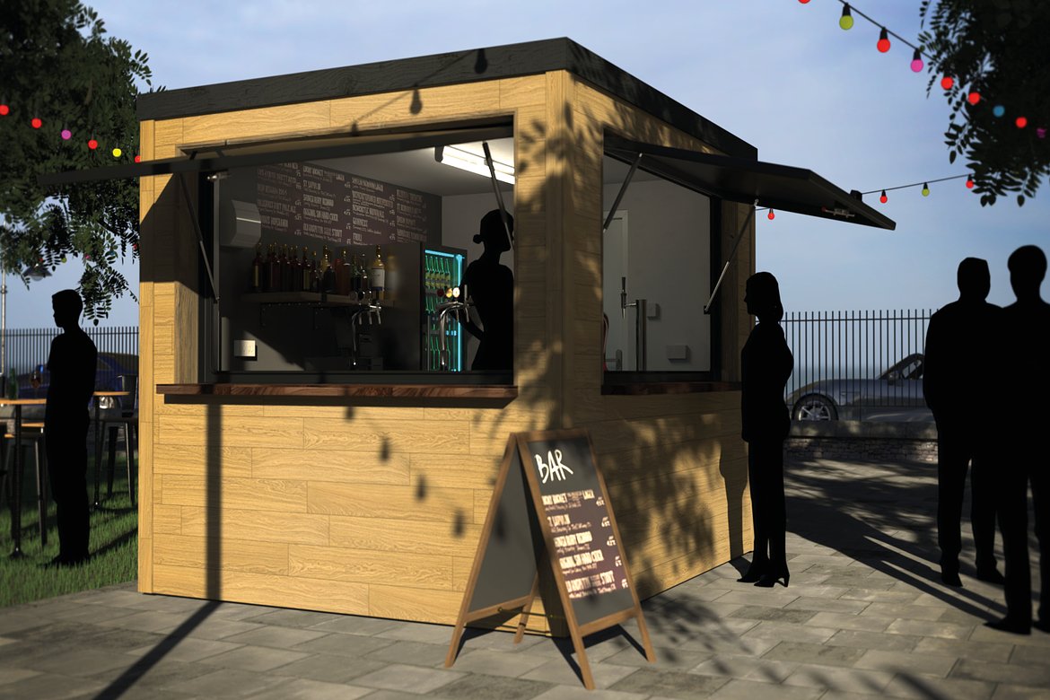 Shipping Container Bars UK | Cleveland Containers